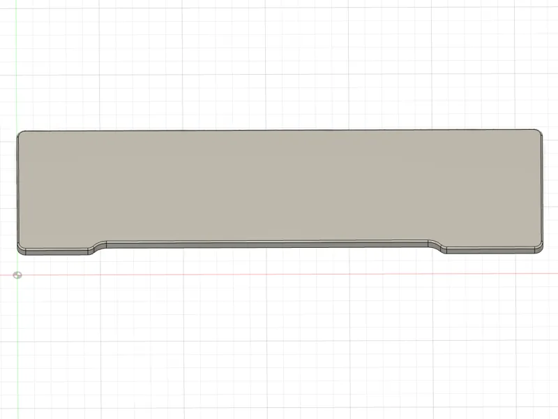 Nuphy Air75 wrist rest repose-poignet