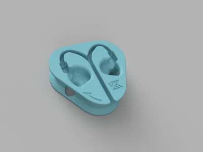 KZ ZSN IEM EARPHONE WRAP CASE (other cable)