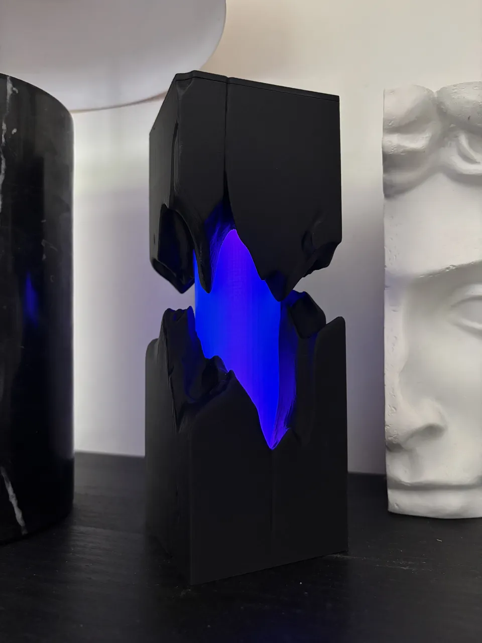 Fractured Monolith Lamp view 4