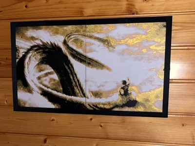 Goku and Shenron picture