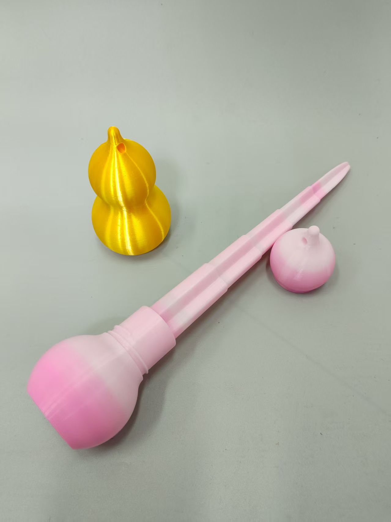 Miniatura 1 do modelo 3D 葫芦伸缩剑