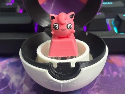 Masterball Keycap Clicker & keycap Holder