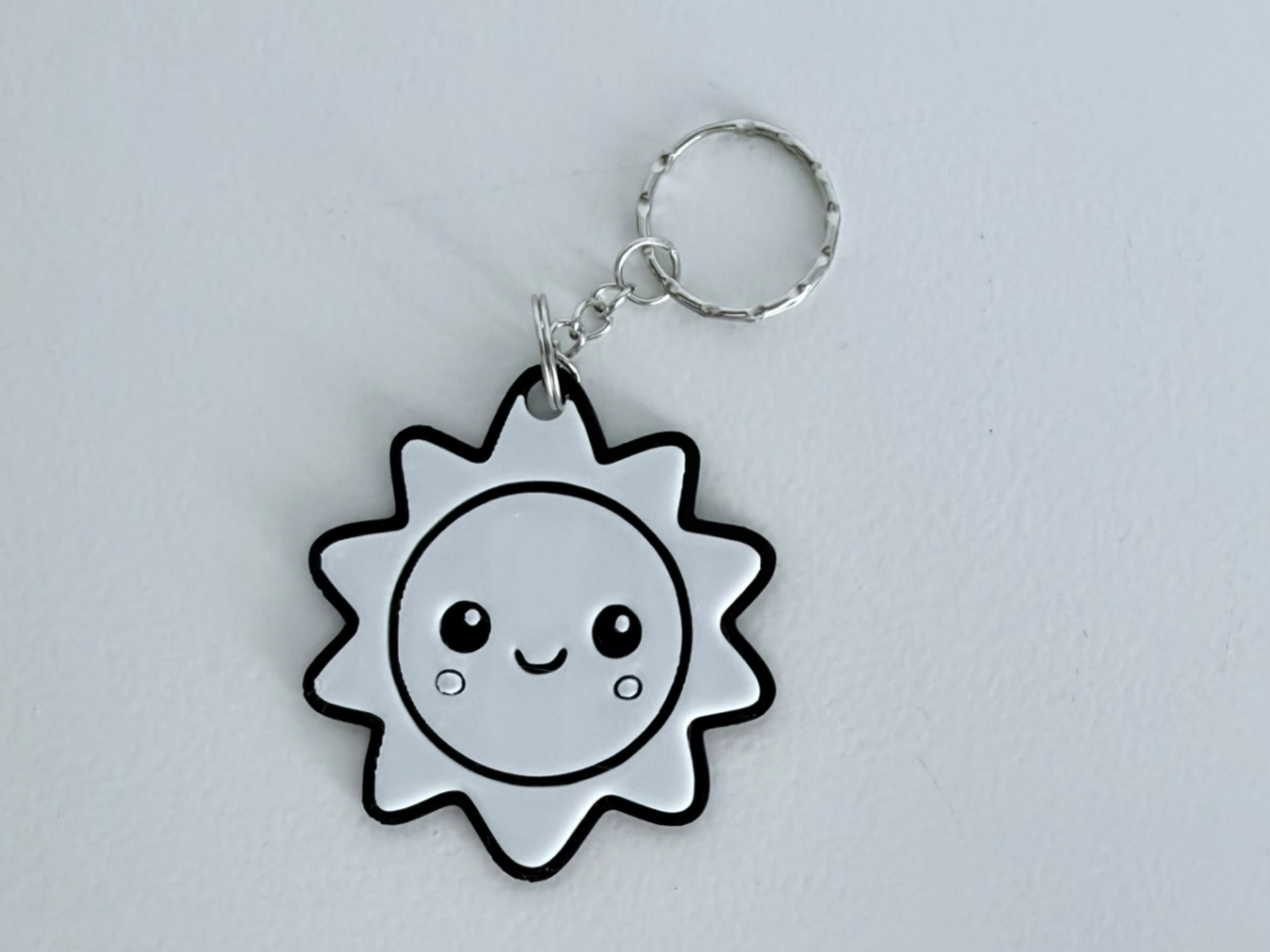 Cute Sun Keychain