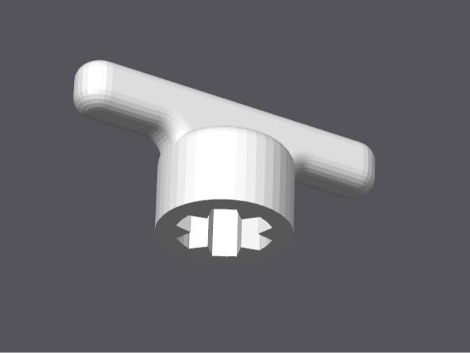 A-TEC PMM-6 FEMALE DISASSEMBLY KEY