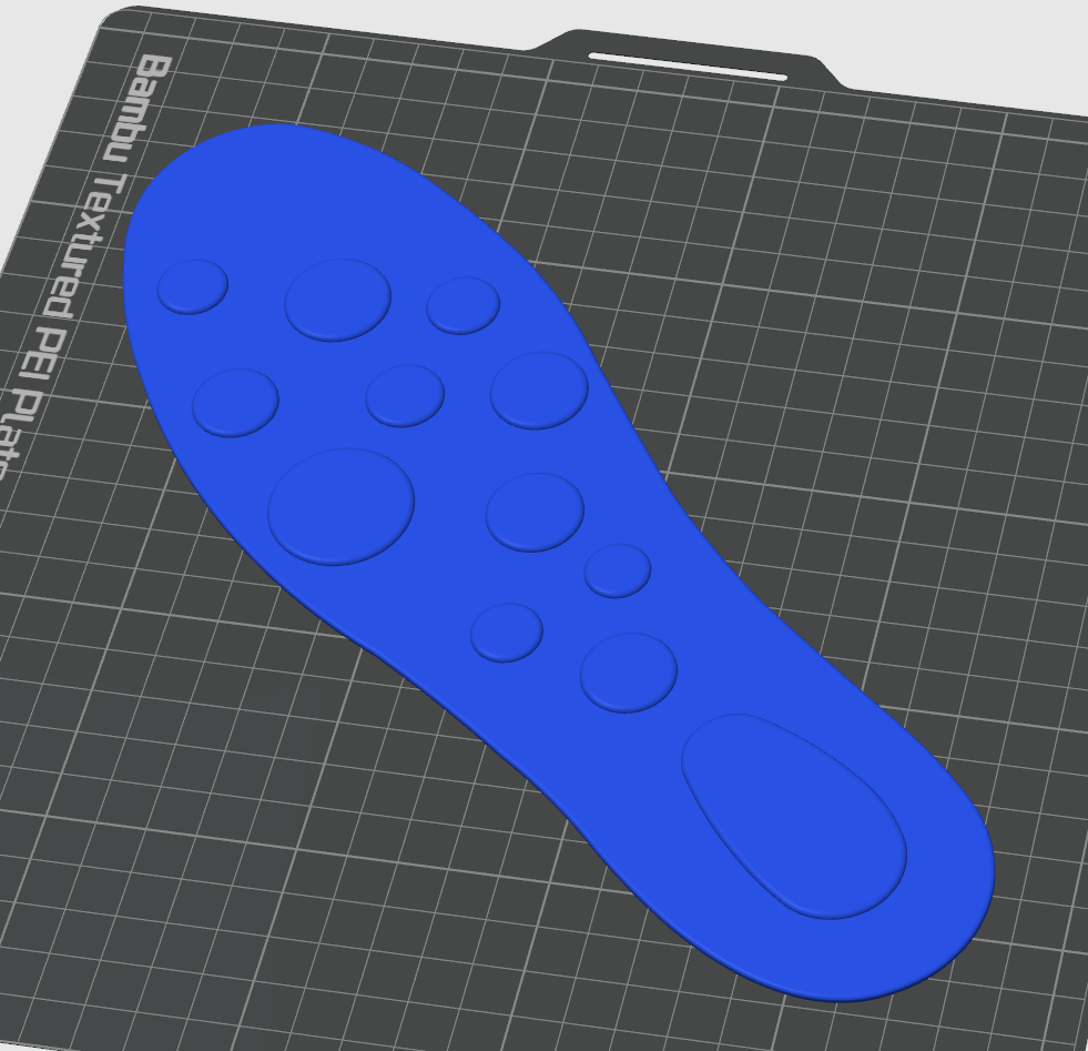 Miniatura 9 do modelo 3D 标准鞋垫