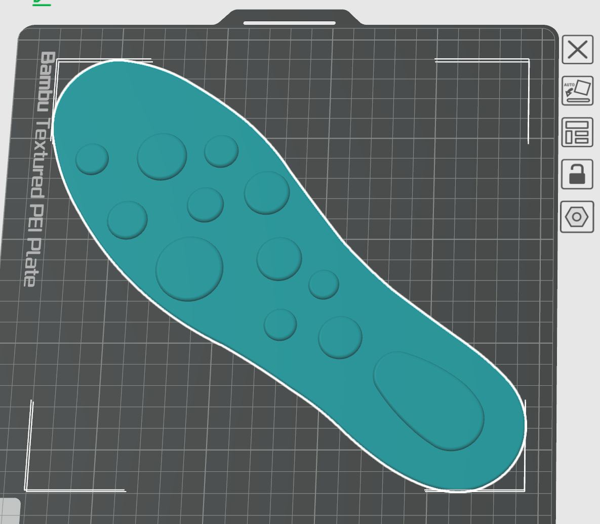 Miniatura 12 do modelo 3D 标准鞋垫