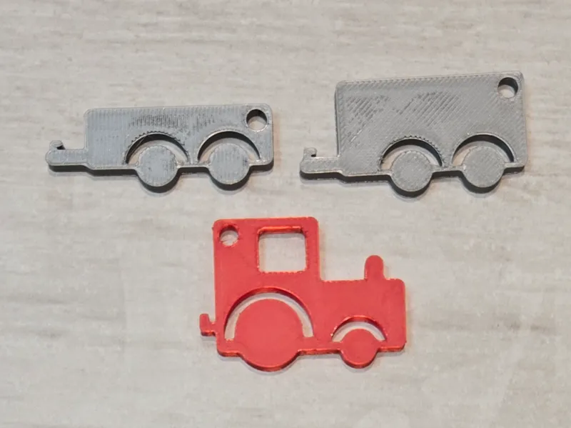 Farm Tractor & Trailers Keychain Pack