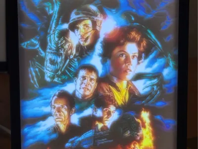 Lithophane - Aliens Custom Poster