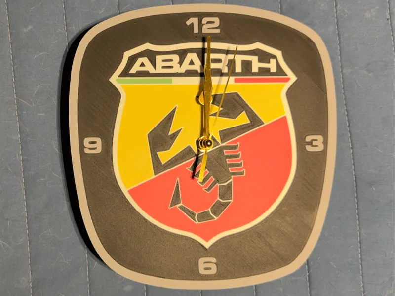 abarth clock
