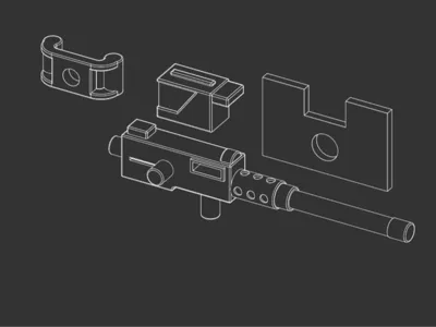 TacticalBrick M2 Browning 50 cal V2