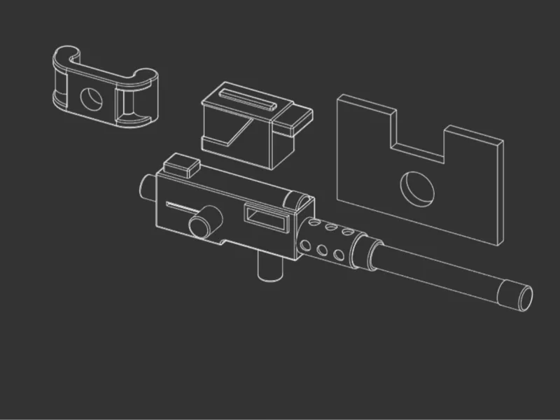 TacticalBrick M2 Browning 50 cal V2