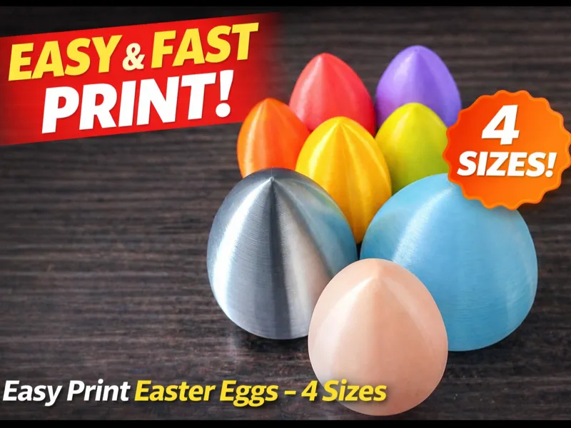 Perfect Easter Eggs – Easy Print (4 Sizes)