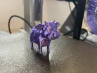 Vache miniature, impression rapide et détaillée — photo 2