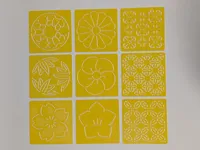 Gabarits Sashiko à motifs floraux — photo 4