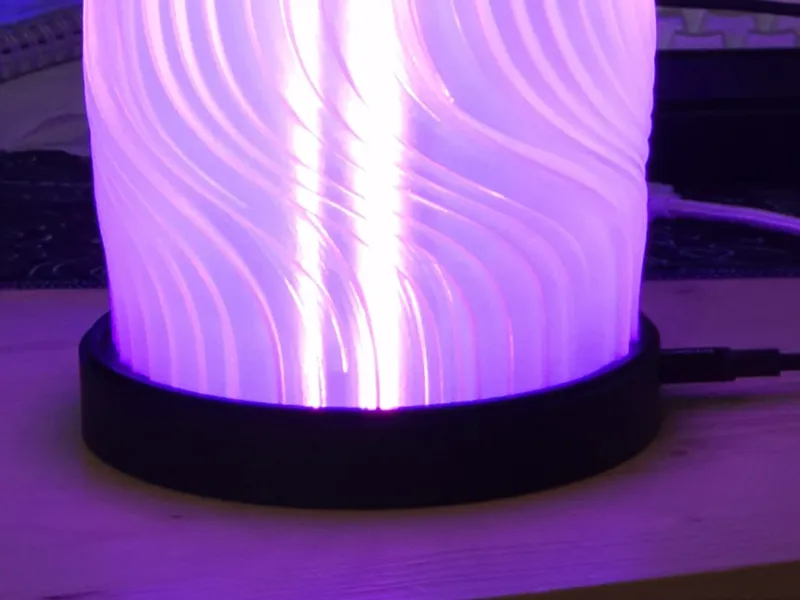 Parametric WS2812B LED Guide and Luminaire Mount