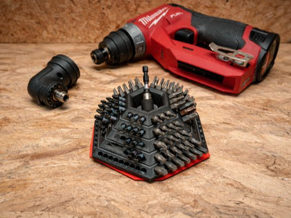 1/4" Hex Screwdriver Bit rotating Holder