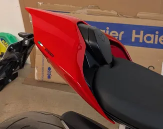 Rubber parts single seat Panigale Streetfighter