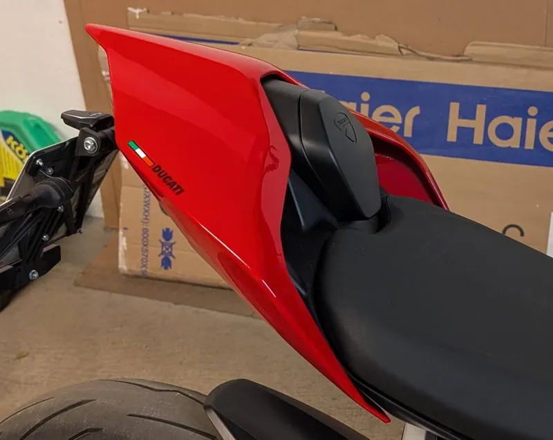 Rubber parts single seat Panigale Streetfighter
