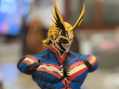 Busto di All Might