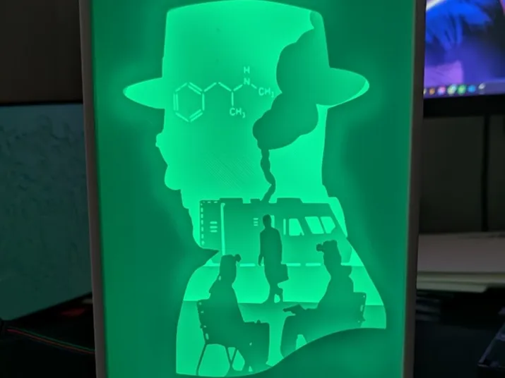 Breaking Bad Shadow/Lamp Box
