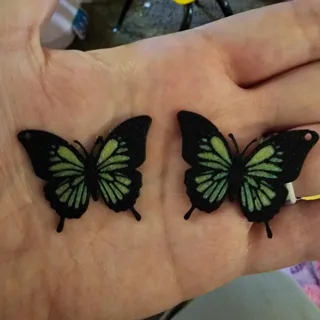 Butterfly earrings