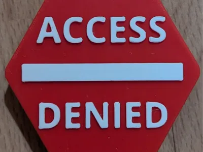 Access Denied Tile