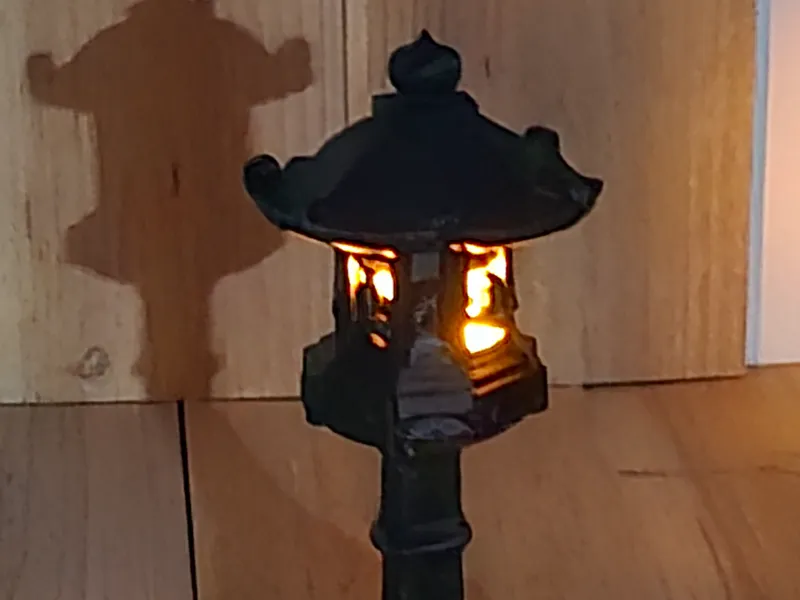 Pedestal Japanese Lantern
