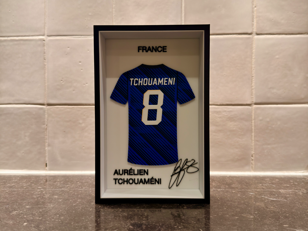 Aurélien Tchouaméni - France - Jersey Frame
