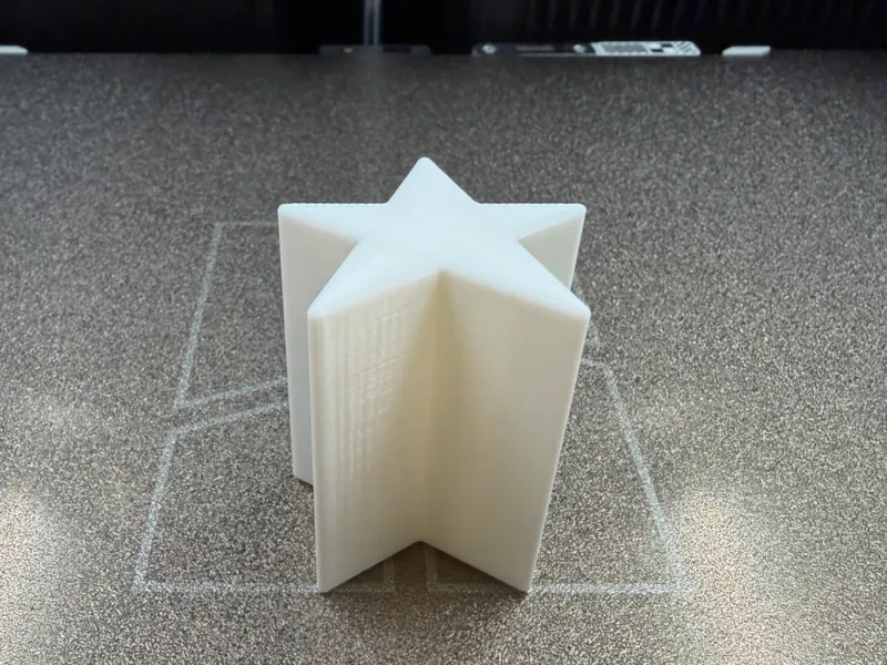 Simple Star Pillar - Fun & Easy Print for Everyone