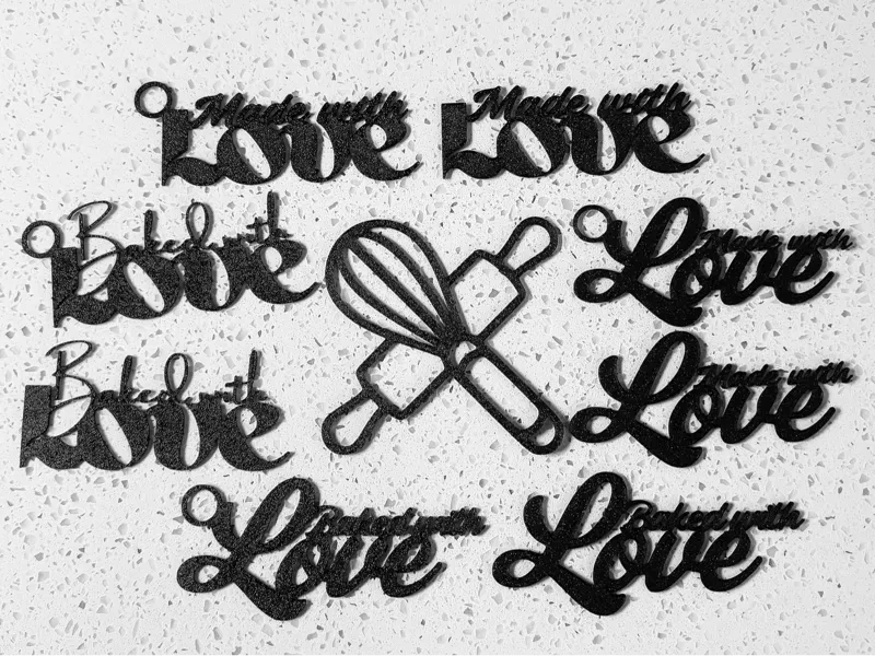 Box/Bag Tags–Baked w Love,Made w Love, & Thank you
