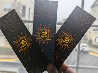 Om Circuit Bookmark