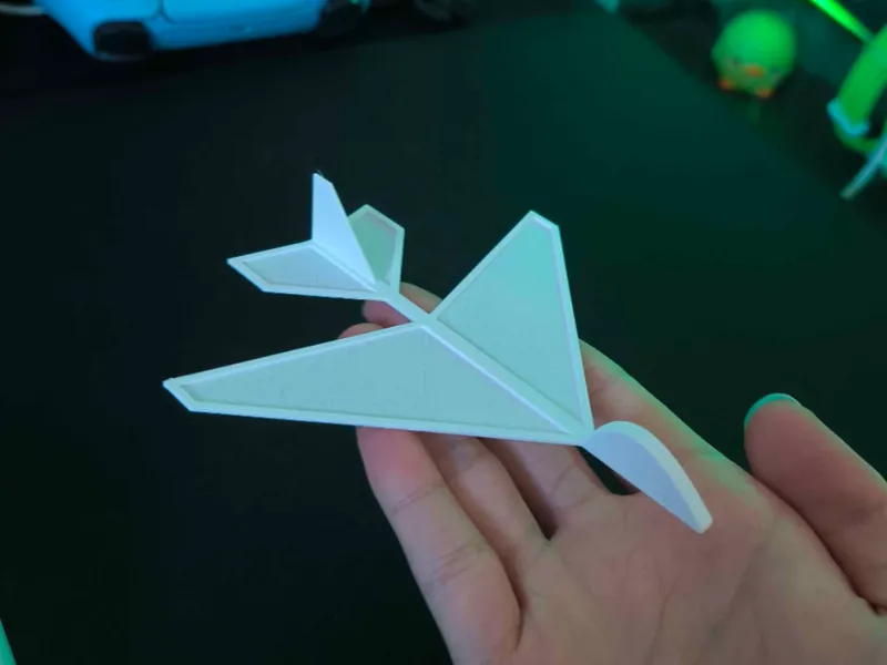 Swept wing glider