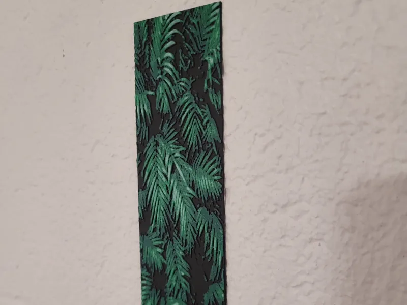 Green Leaves Bookmark