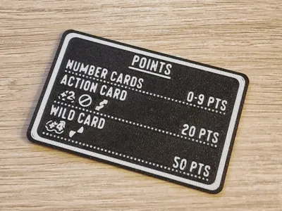 UNO Points Card