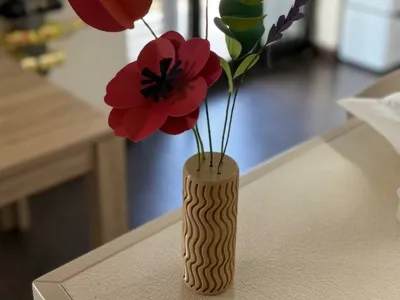4 Japandi Minimalist Vase - vaso minimal flowers