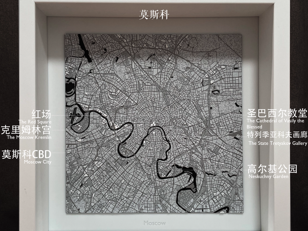 莫斯科城市肌理 Moscow Texture 1/125K