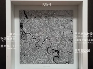 莫斯科城市肌理 Moscow Texture 1/125K