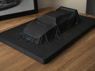 Ferrari F40 under Cloth