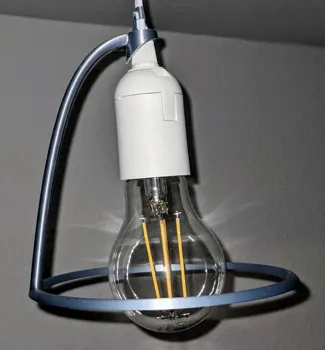 worry not mover - minimal lampshade