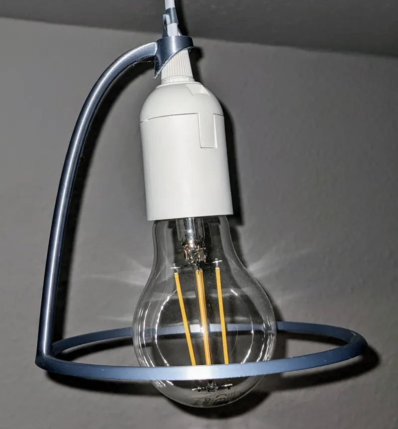 worry not mover - minimal lampshade