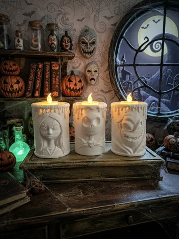 Accesorio de iluminación decorativa: The Nightmare Before Christmas Tealight Holders — vista de referencia 2