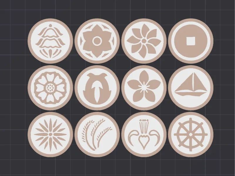 Pai Sho Tiles