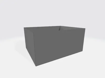 poop catcher basic, 120mm x 150mm, .4mm nozzle