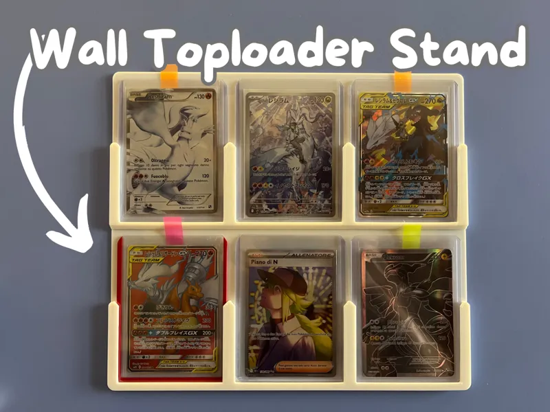 Wall Toploader Stand 2x3