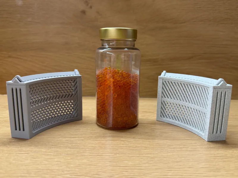 Curved Silica Gel Box