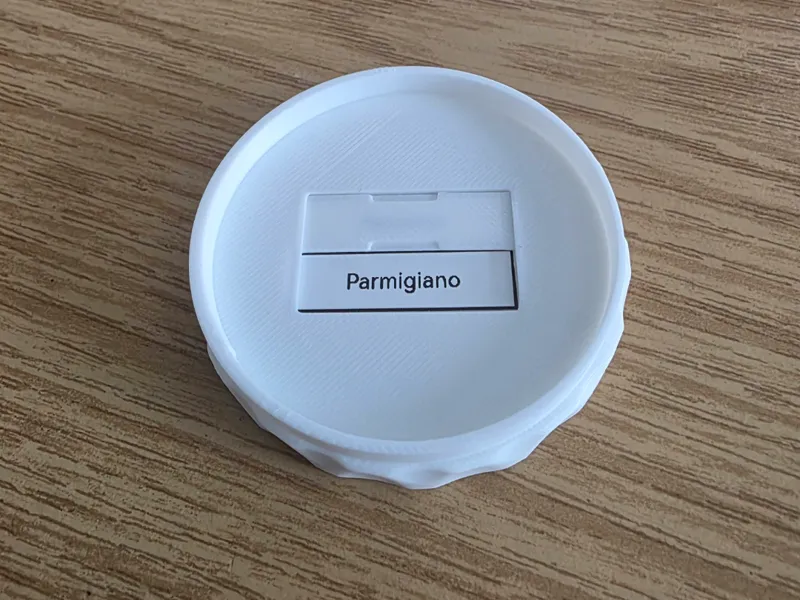 Deckel für Stapelbare Version mit Label