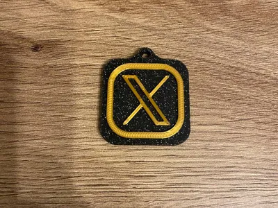 NFC keychain X (Twitter)