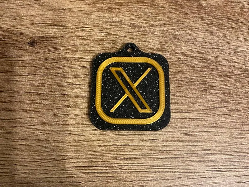 NFC keychain X (Twitter)