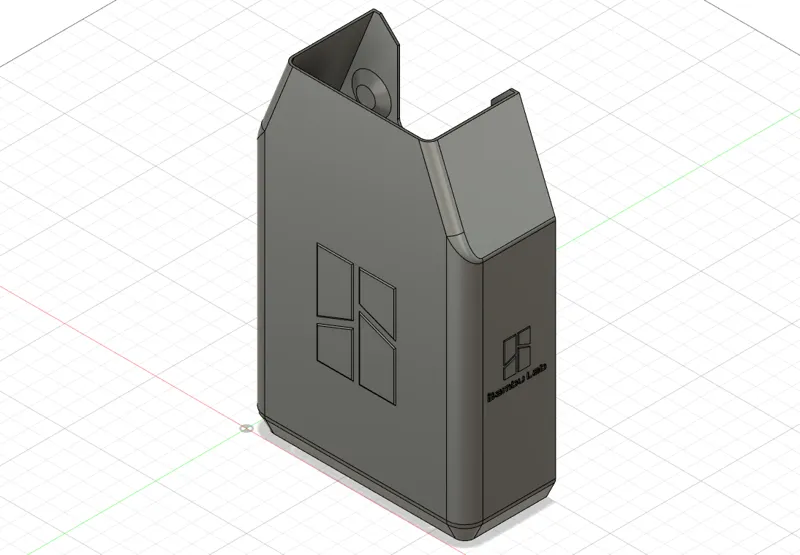 Bambu P1 Poop Chute w/Slot or Magnets