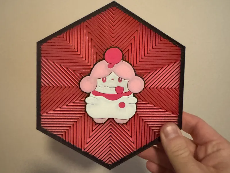 #685 Slurpuff Hex Wall Art